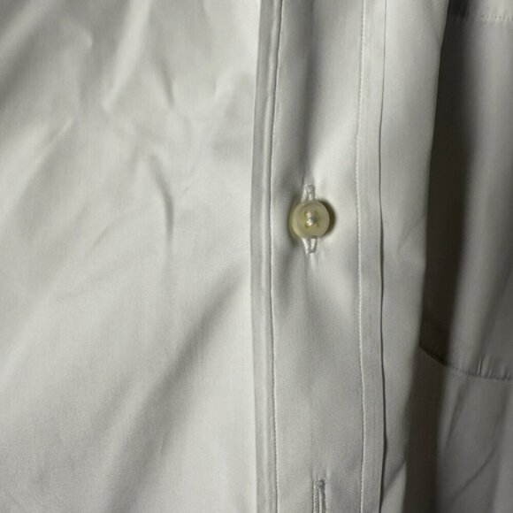 Sid Mashburn White Oxford 100% Cotton Long Sleeve Button Down Men's Shirt - Picture 8 of 11